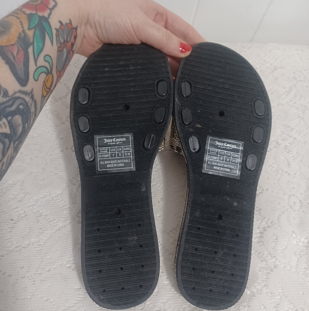 Juicy Rhinestone Slides - Picture 6 of 8